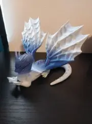 3D printed dragon wyrm book tablet kindle phone stand display holder RAINBOW