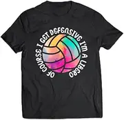 [X.Style] Volleyball Tshirt Libero Defensive Volleyball Player ds2028 T-Shirt