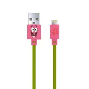 SpongeBob SquarePants Patrick Star USB-A to 8-Pin 1m Cable For iPhone 14 Pink