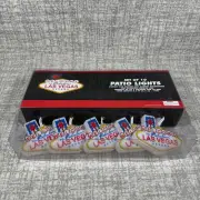 RARE Welcome to Fabulous Las Vegas Sign Patio String Lights Indoor/Outdoor NEW!