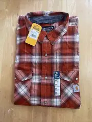 Carhartt Men's Rugged Flex Relaxed Fit Lightweight - SZ-2XL Orange New!!