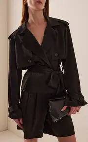 [Favorite Daughter] Exclusive Cropped Trench Coat
