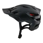 Troy Lee Designs A3 MIPS Helmet TLD Cycling Mountain Bike MTB XC - Uno Black