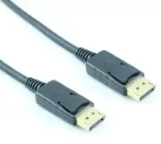 1.5ft DisplayPort v2.0 (16K@60Hz/80Gbps) to DisplayPort Cables Gold Plated