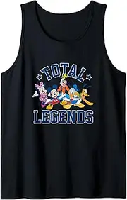 [Disney] Mickey, Minne, Goofy, Donald, Pluto Total Legends Tank Top