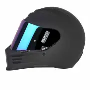 ECE22.06 Speed Matt Black Full Face Helmet