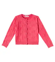 [Bonpoint] Bonpoint Thindra cotton cardigan Y 14 pink
