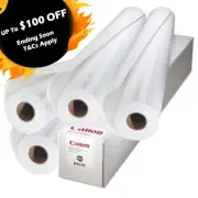 Canon A1 Bond Paper 80GSM 610mmx50m Box of 4 Rolls for 24" Technical Printer