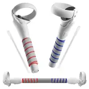 2 in 1 Long Arms & Handle Attachments Compatible with Oculus Quest 2 Hand