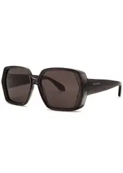 Alaïa Hexagon-frame Sunglasses - Grey ONE SIZE