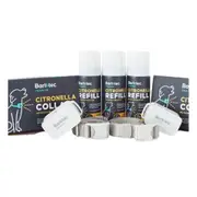 [Barktec] Rechargeable Citronella Spray Collar for 2 dogs-Dog Bark Collar