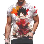 T恤 TAG THAILAND ONE PIECE LUFFY GEAR 02 AOP T恤卡通卡通動漫漫畫全印花全印花