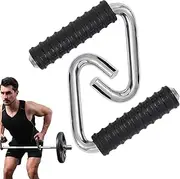 Pull Up Bar Grips, Resistance Band Grips, 1 Pair of Dumbbell Fitness Grips | Heavy Duty Pull Up Handle, C-Shaped Extendable Fixing Handles for Entries