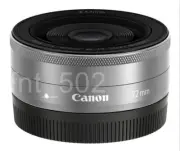 Canon EF-M 22mm F/2 STM Wide Angel Pancake LENS -Silver (Bulk Package)