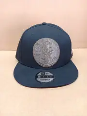 Penny One Cent Logo 9fifty New Era snapback Hat- Black Crown- Black Visor- Osfm
