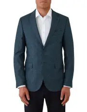 [Dom Bagnato] Angelo Tailored Sports Jacket in Teal