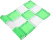 BESPORTBLE Checkered Golf Flags for Outdoor Training Durable Mini Putting for Backyard and Garden Use Easy Installation Golf Accessories for Skill Improvement