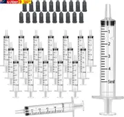 5Ml Syringes with Caps (20 Pack)
