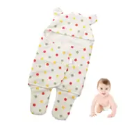 Nevenka Baby Swaddle Blanket Adjustable Sleeping Wrap for 0-6 Month Newborn-Colorful