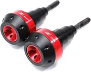 Motorbike Frame Sliders for K┐AWASAKI ZH2 Z H2 Zh2 2019-2022 2021 Motorcycle CNC Falling Protection Frame Slider Fairing Guard bar Crash Pad Protector (Color : Red)