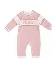 A jumpsuit with a logo 6M Pink