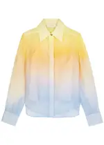 Zimmermann Harmony Dégradé Organza Shirt - Multicoloured - 1 (UK 10 / S) 1 (UK 10 / S)