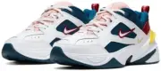 Nike M2K Tekno (Mens Size 8.5) Shoes AO3108 402 Blue Force Chrome Yellow