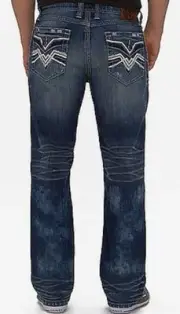 NWT Affliction Grant Testament Jeans Size 32 X 31 ONE OF A KIND SAMPLE! Z402-11