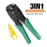 Network Cable Crimper Stripper Cutter RJ11 RJ12 RJ45 Connector Crimper Pliers