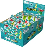 Trolli Sea Critters Gummy Lollies - 60 x 9g Individually Wrapped Mixed-Fruit Flavoured Candies | Fun Sea Animal Shapes, Perfect for Parties & Treat Bags