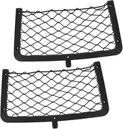 GRIRIW Car Seat 2pcs Car Mesh Net Organizer Organizer Net Storage Net for Car Elastic Truck Bed Cargo Net