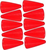 GARVALON 30pcs Pieces Chess Accessories Chessboard Accessories Tabletop Markers Tabletop Game Component Wood Chess Board Games Pawns Red Wood