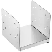 Adjustable Stainless Steel Deck Post Anchor Base, 4-Pack for 8x8 Columns