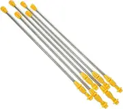 CIYODO Professional Garden Powder Sprayer Telescopic Rod 6pcs Replacement Rods for Long Sprayer Wand
