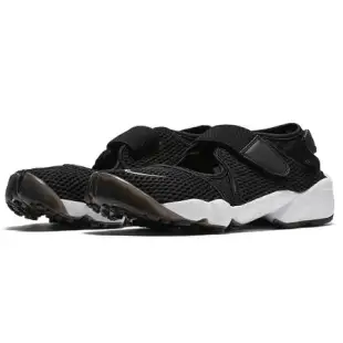 Nike AIR RIFT BR 女鞋 涼鞋 忍者鞋 魔鬼氈 透氣 黑 848386-001