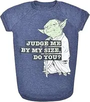 Star Wars for Pets Judge Me by My Size Dog Tee | Start Wars Dog Shirt for X-Small Dogs, Gray