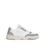 CELINE TRAINER CT-09 LOW LACE-UP SNEAKER IN CALFSKIN AND MESH 44,45,40,41,42,43 Optical white/gray/beige