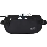 Day Tip Money Belt - Passport Holder Secure Hidden Travel Wallet with RFID Blocking, Undercover Fanny Pack, Waist Bag
