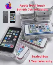 "NEW "Sealed-Apple iPod Touch 7th 6th 5th Gen 32 64 128GB-✅All Colors WARRANTY