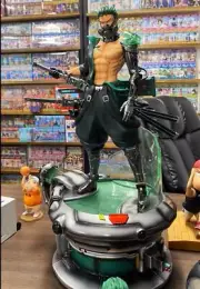 YAKUZA Studio ONE PIECE Cyberpunk 2 Roronoa Zoro 1/6 Resin Statue Model In Stock