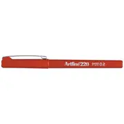Artline 220 0.2mm Fineliner Dark Red