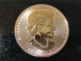 加拿大皇家鑄幣局 2017年 巨楓10盎司銀幣