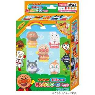 真愛日本 麵包超人 ANPANMAN 細菌人 指偶 人形玩具 5入組 指套 玩具 禮物