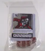 DC Dice Masters Justice League * DEADMAN * Set RARE Uncommon CUR + 4 Dice