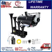 Train Horn kit for Truck/Car/Pickup Loud System/1 G Air Tank /120PSI/4 speakers (for: Ford)