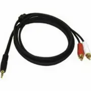 RCA 3.5mm Stereo Male To 2 RCA Male Cable 12FT
