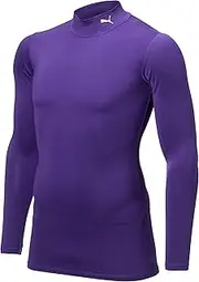 [PUMA] Men's Compression Mock Neck LS Shirt