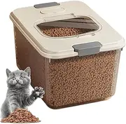 Dog Food Storage Container | Pet Treat Storage Bin | Airtight Dog and Cat Food Container with Measuring Cup for Kitchen, Pantry, Camping, Outdoors