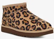 NIB UGG Womens's Classic Ultra Mini Spotty in Natural
