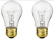 (2 Pack) 40 Watt LAVA Lamp Replacement Light Bulb (Fit 16.3 & 17" Lamps) 40w OEM